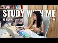 Full Day 10 Hour Study With Me Calm Piano Pomodoro 60 10 Jlpt N1