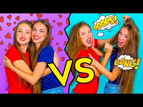 FUNNY SIBLING STRUGGLES || Growing Up With Siblings Moments by 123 GO!