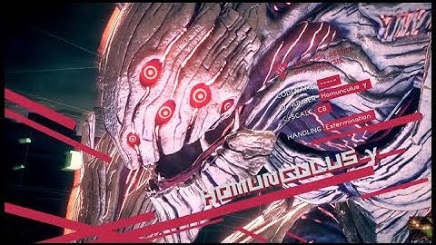 Astral Chain Homunculus Gamma Boss Fight