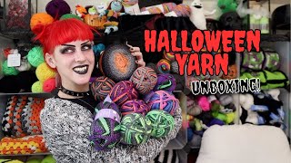 Full Halloween Yarn Line up Unboxing! ~ Hobbii Yarn