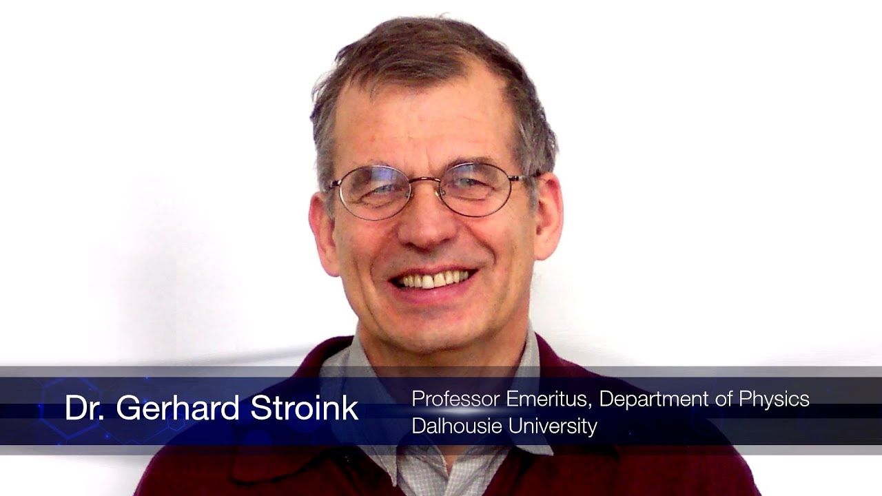 Dr. Gerhard Stroink - Nova Scotia's Science Hall of Fame 2018