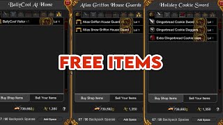 AQW Free Item Shop ID 2025