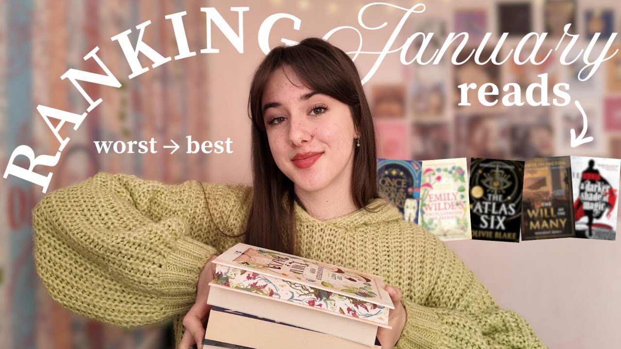 Everything I read in January from WORST to BEST☃️⚔️✨ *January reading wrap up*