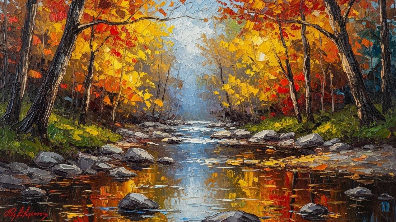 💫 Impressionist Nature Scenes  Sleep & Study ASMR 🌅 Monet Style Relaxation