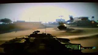 battlefield bad company 2. tank drive.