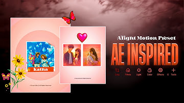 Hay Re Pera Kuri | Ae inspired Alight Motion Preset | Santali Alight Motion Edit | Santali Xml File