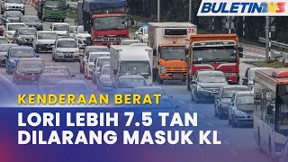 LARANGAN KENDERAAN BERAT | Masih Ada Yang Ingkar, Punca Kesesakan Waktu Puncak screenshot 2