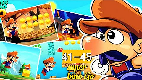 super bino go- levels 41-45 Gameplay