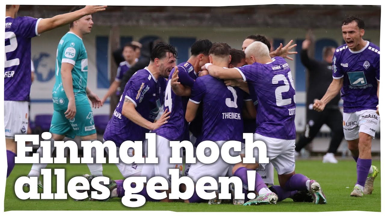 Einmal noch alles geben!