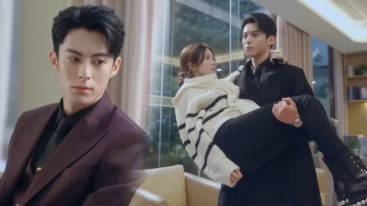 Shuyi is sick, Shiyan gives her a sweet princess hug❤