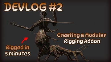 Making My Own Modular rigging Addon For Blender | Devlog 2