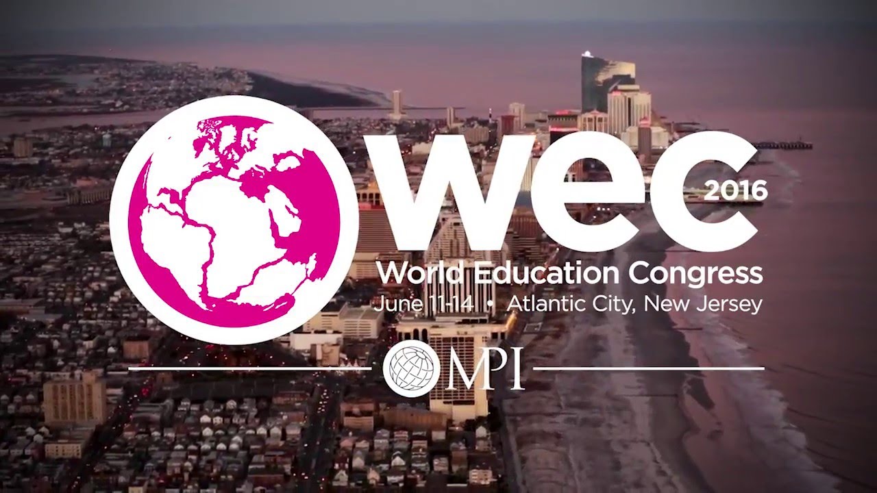 Join us at the World Education Congress in Atlantic City 
