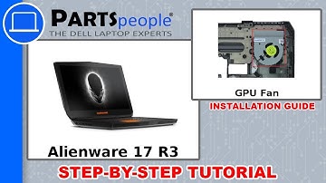 Dell Alienware 17 R3 (P43F002) GPU Fan How-To Video Tutorial