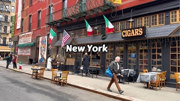 Thumbnail of Saturday In Little Italy New York City Virtual Walking Tour Video