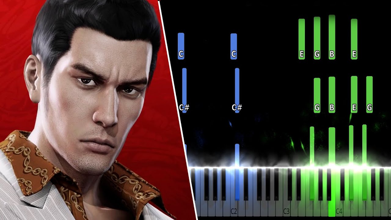 YAKUZA 0 - BAKA MITAI Chords by Misc Computer Games