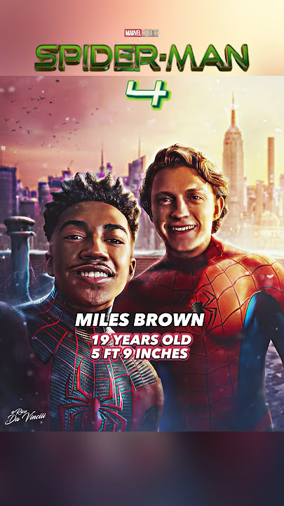 WHO SHOULD PLAY MILES MORALES IN SPIDER-MAN 4 #spiderman