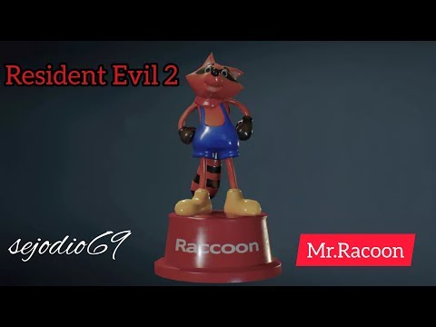 Resident Evil 2 Remake | MR. RACCOON | PASILLO OESTE DE LA TORRE DEL RELOJ (COMISARÍA)
