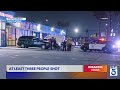 Three injured in South Bay shooting; victims found in multiple parking lots