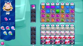 Candy Crush Saga LEVEL 154 | NO BOOSTERS (new version*)✔️