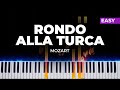 Mozart - Rondo Alla Turca (Turkish March) | Piano Tutorial