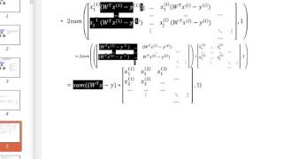 CSC321 Vectorization Review: first try at converting a loop into a matrix expression Profile