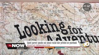 Upset parent speaks out about racial slur on yearbook