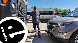 Test Fitting the etrailer SD Non-Binding Tow Bar - 2018 Chevrolet Equinox