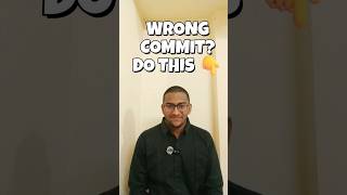 Committed by Mistake? Undo Git Commit SAFELY! #codingtips #git