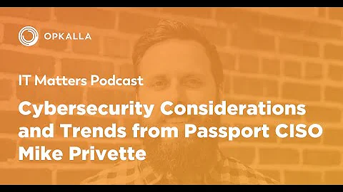 IT Matters Ep. 3: Cybersecurity Considerations and...