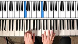 Video thumbnail of "תרגיל שעוזר לשפר את הקואורדינציה בנגינה על פסנתר בשתי ידיים"