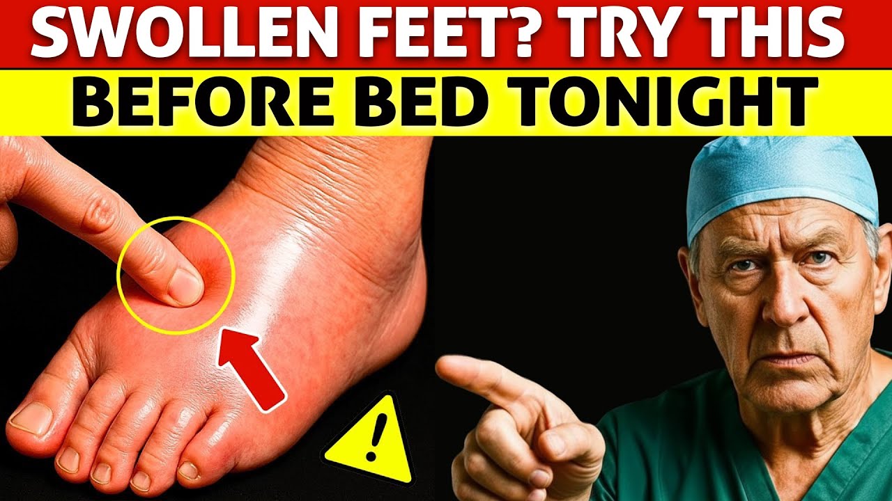 Surgeon REVEALS: 7 Bedtime Fixes That Help Reduce Foot Swelling by Morning at 60