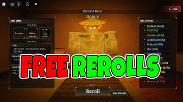 NEW CODE Race Rerolls and Lucky Totem in The Forge! Roblox