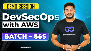 🔥 Demo Session: DevSecOps with AWS - Batch 86S | 2025 | Sivakumar Reddy M | JoinDevOps