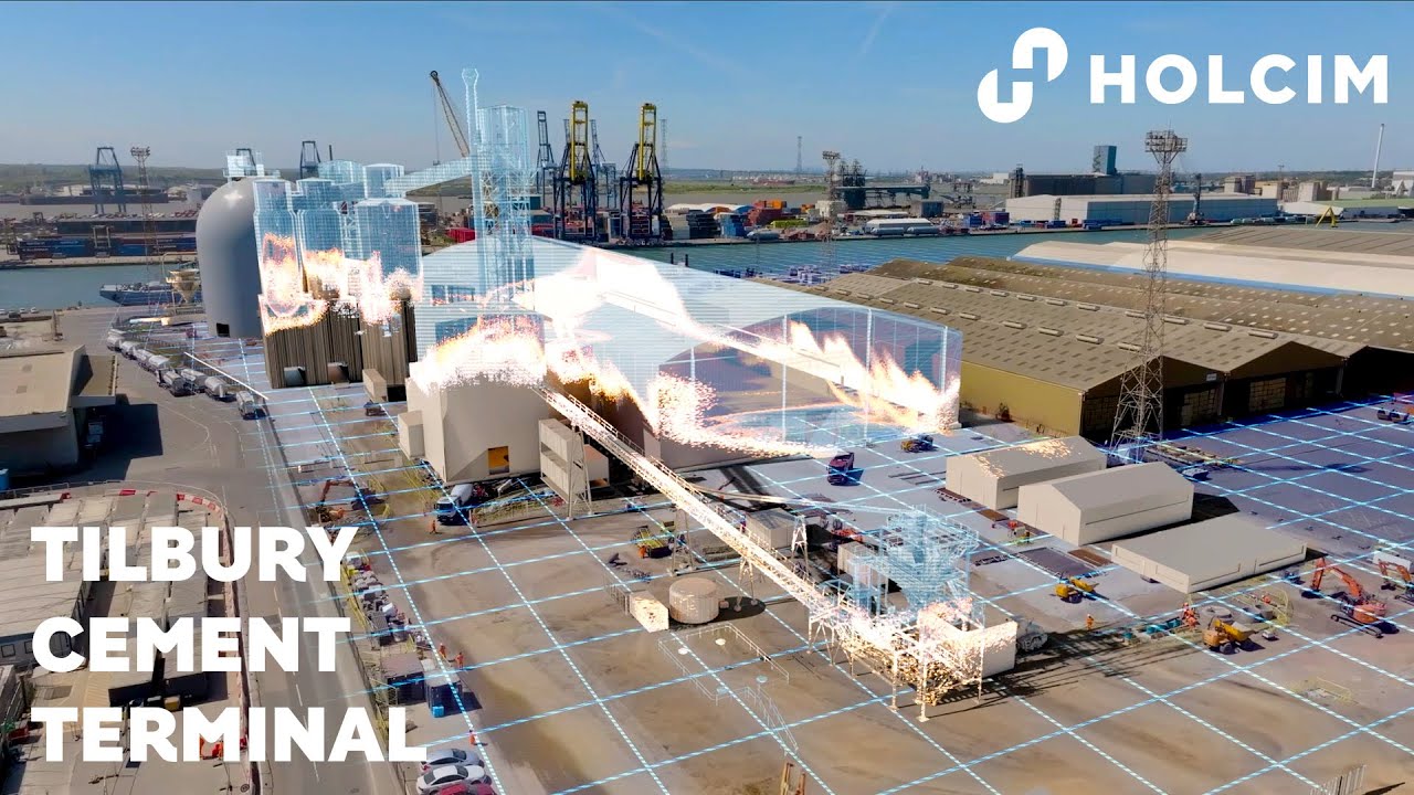 This is Tilbury Cement Terminal