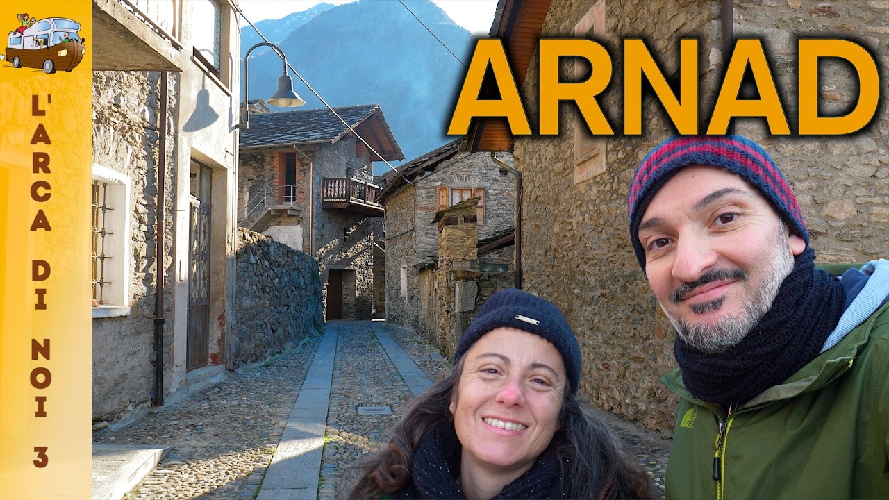 🚐 Viaggi in Camper 🇮🇹 🌍 ARNAD (AO) Il Borgo Antico e il Castello Medievale