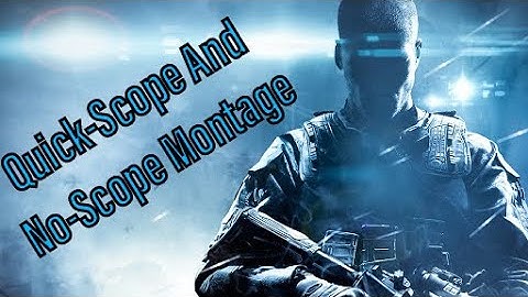 Quick-Scope And No-Scope Montage (Lucky You) BO4