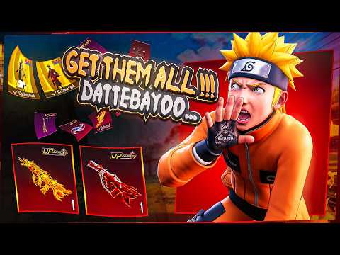BGMI Naruto Ultimate Crate Opening | Naruto Prize Path | Lucky Crate Open | Free Mythic