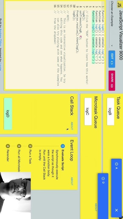 Event Loop in JS | JS Visualizer #frontendmentor #javascript ...