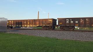Paducah & Louisville work train through Radcliff KY with 3831 3817 2112 and 2119 taken on 6/30/2026