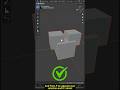 Quick way to separate objects in blender | By BlendiVerse #Blender #shorts #blender3d