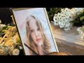Funeral service for sisters Liubava and Vira Yakovlev, who were killed in a Russian missile strik...