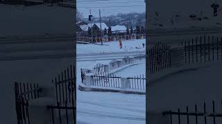 #Winter is coming.. snowfall in romania #viralvideo #aicontent #youtubeshorts #aivideos