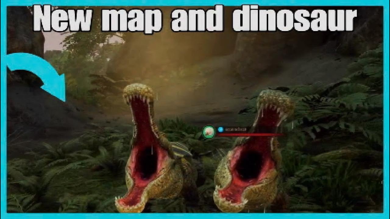 Crocodile in the NEW Map Update 🐊🦖 (Path of Titans With Friends)