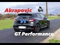 Clio 4 rs trophy chappement gt performance vs akrapovic sonorit launch control loud exhaust sound