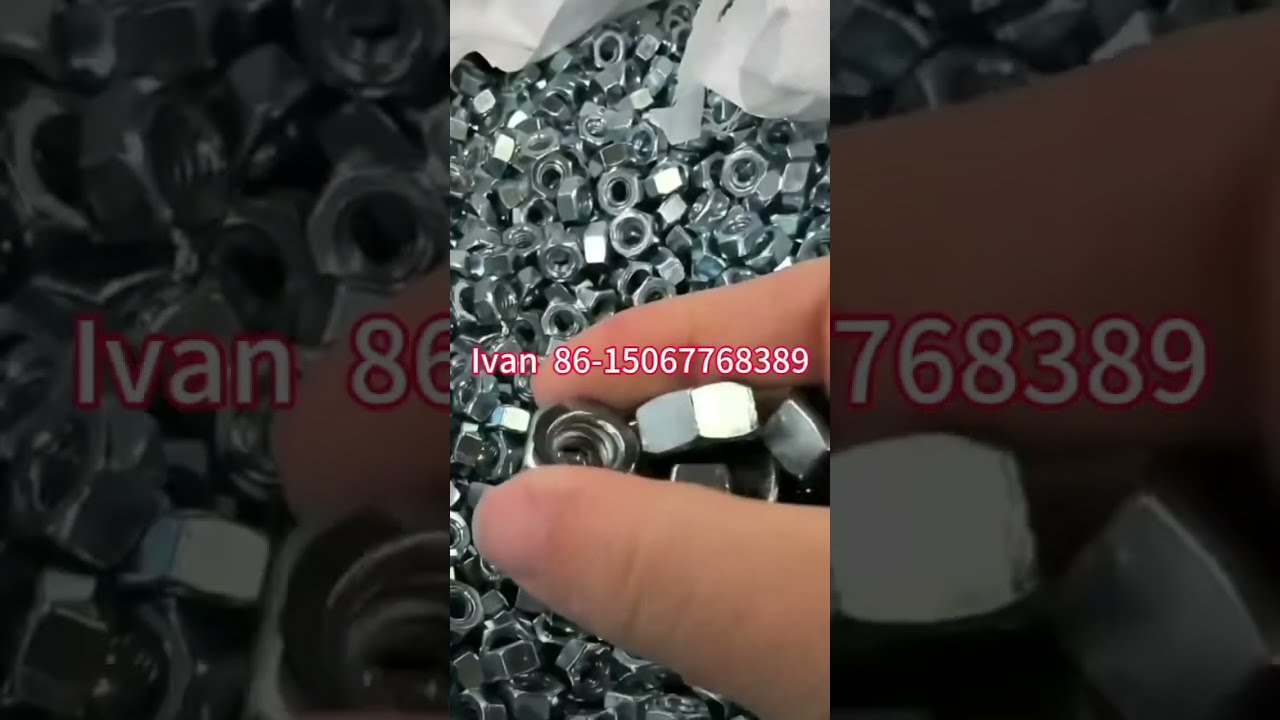Hexagonal Nut Standard Parts Fasteners