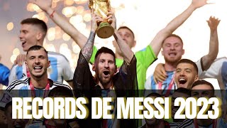 Records de Messi 2023