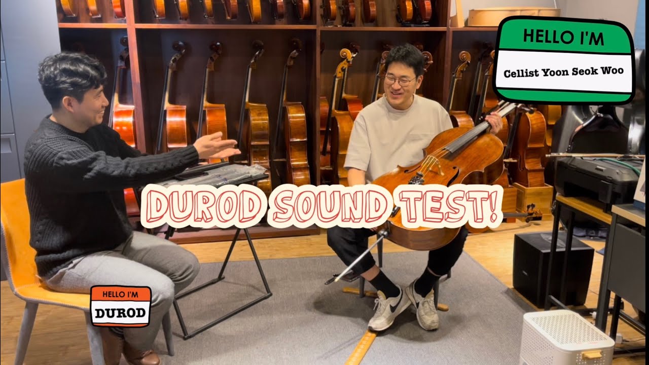 Sound Test 1 !!! DUROD Cello Endpin