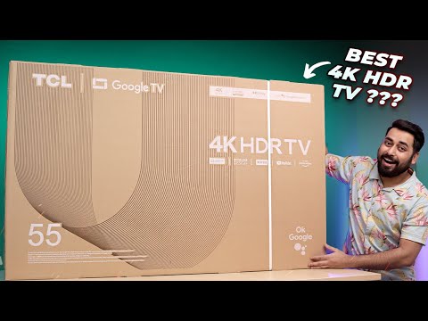 TCL 55" P635 - The Ultimate 4K HDR Smart Google TV⚡ Best 4K HDR Google TV in India 2023