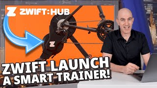 Zwift Launches a $499 Direct Drive Smart Trainer! Zwift:HUB Details & First Look