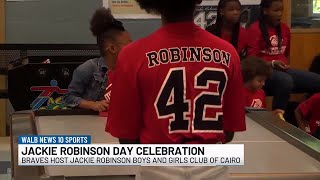 Braves host Jackie Robinson Boys and Girls Club of Cairo